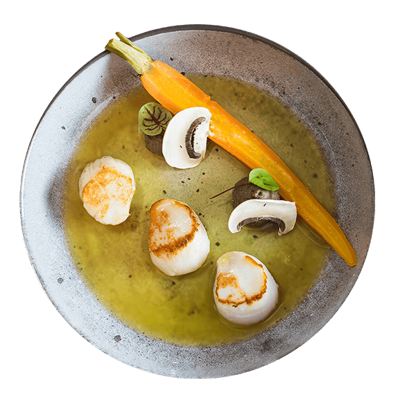 assiette menu gourmandises